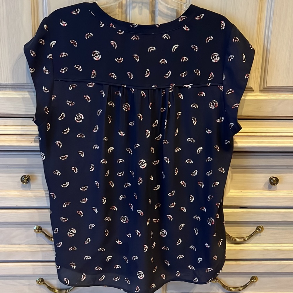 Split Neck Top By Daniel Rainn. - image 2